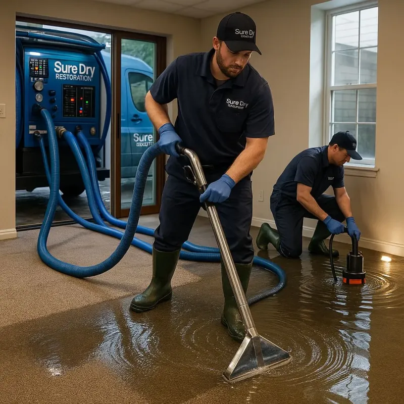 Water Extraction and Removal process in Dover Beaches North, NJ
